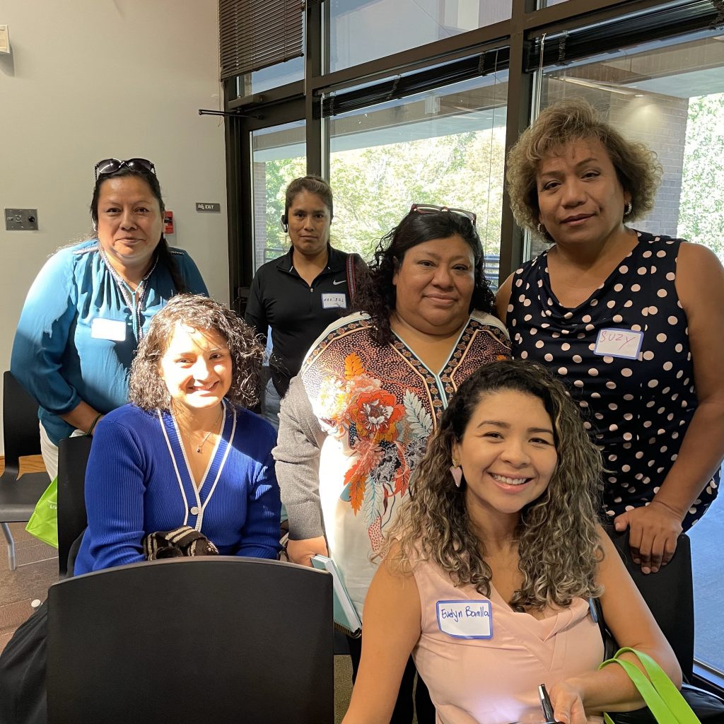 Community health workers gathered at the First Annual Health Workers Forum hosted by El Centro Hispano in collaboration with Wake County Health & Human Services-HealthLit4Wake and LiveWell Wake