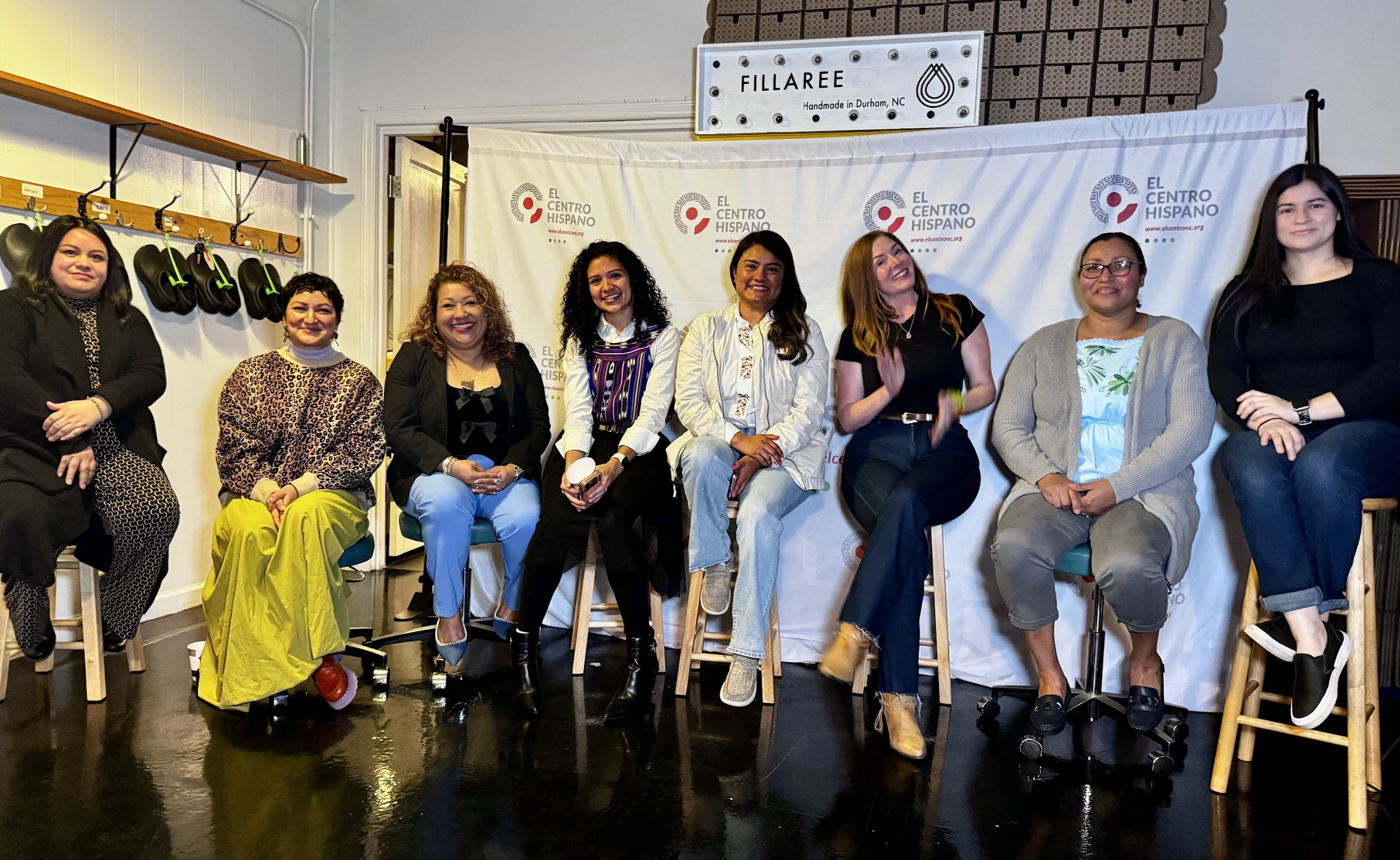 “Click Entre Mujeres” Draws a Full House at Fillaree, Inspiring Latina Leadership and Entrepreneurship in Durham.