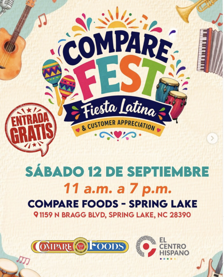 El Centro Hispano NC and Compare Foods Join Forces to Celebrate Latino Culture at Compare Fest Fiesta Latina in Spring Lake